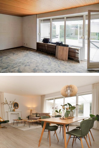 fix & flip Haus Staging in Bremerhaven