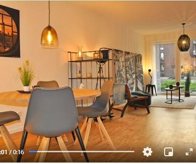 Home Staging einer 2-Zimmer-Muster-Wohnung in Hamburg-Wandsbek