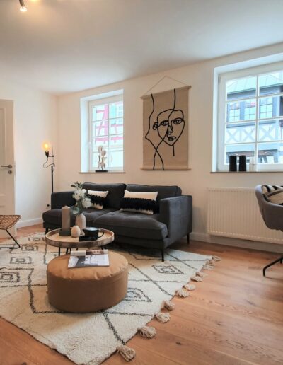Home Staging eines top-sanierten Fachwerkhauses