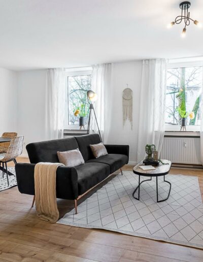 3-Zimmer-Wohnung Home Staging in Recklinghausen