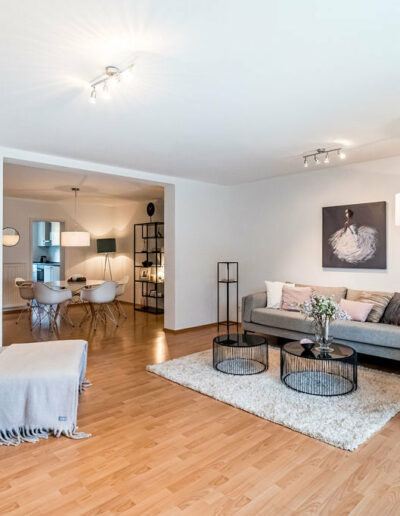 Home Staging Doppelhaushälfte im Süden von München