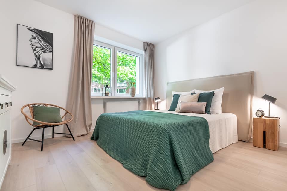 3-Zimmer Wohnung in Hamburg erhält Fix&Flip Home Staging