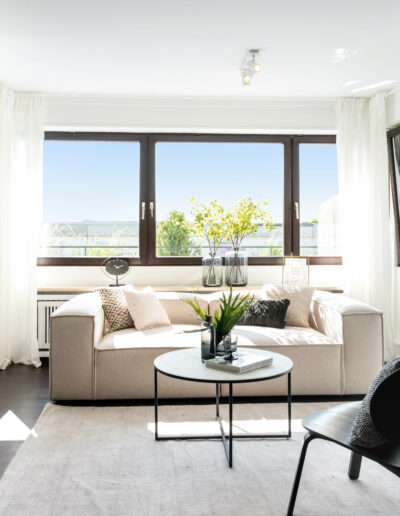 Luxus Wohnung begeistert mit edlem Einrichtungskonzept