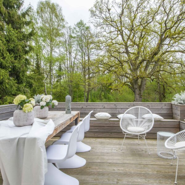 home staging Inszenierung Terrasse